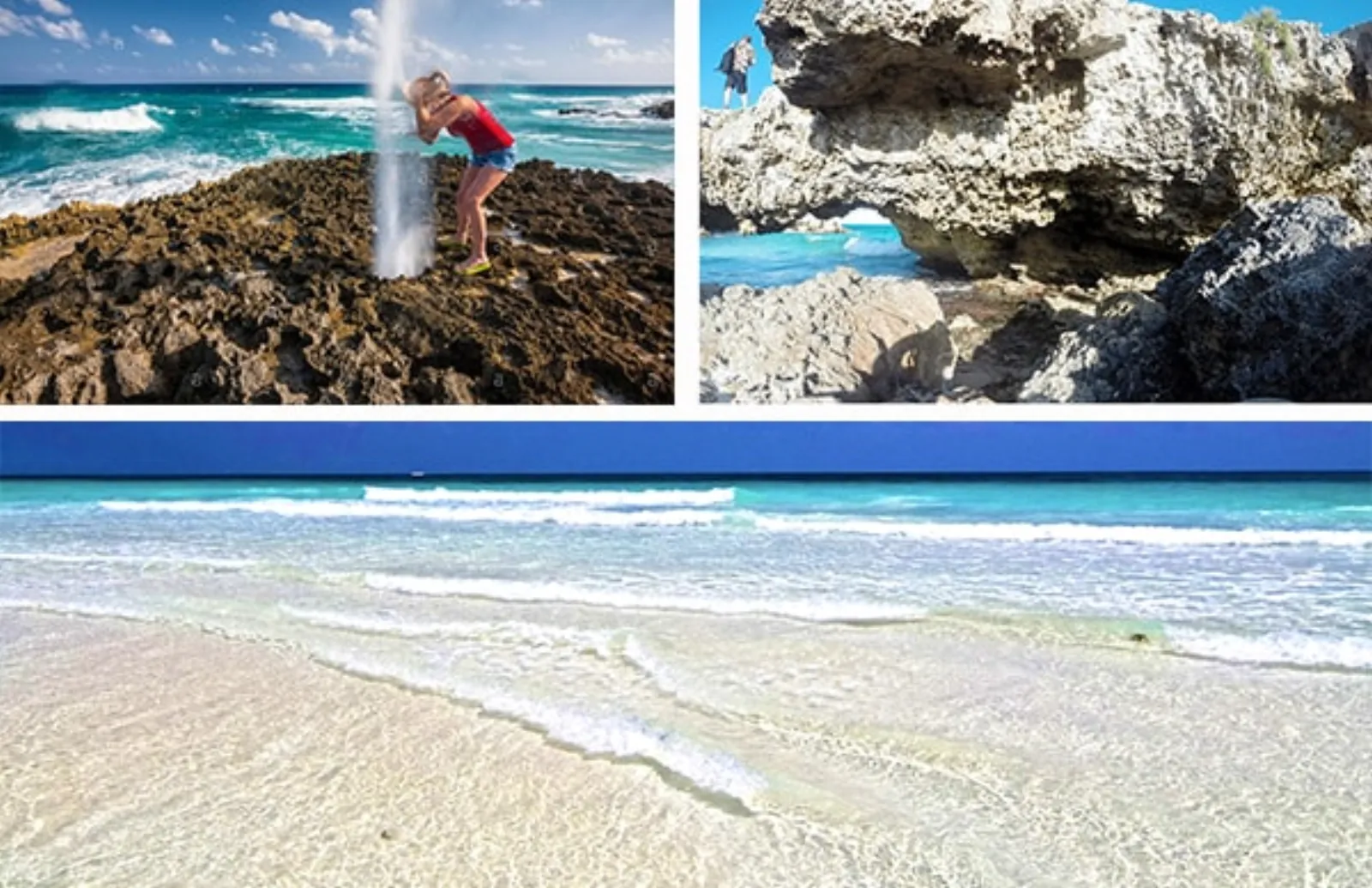 Cozumel Harley Davidson Motorcycle Island Tour - other side of cozumel ta in Cozumel