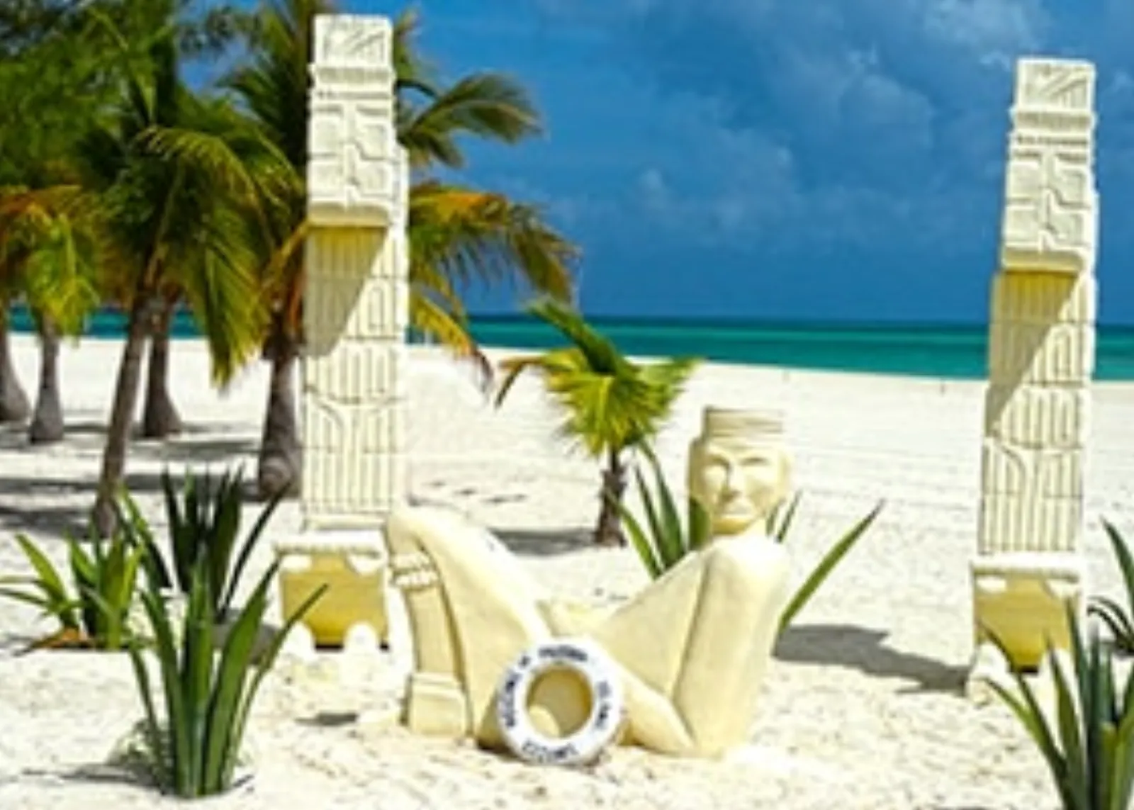 Boat transfer to Passion Island through Cozumel's mangrove channels