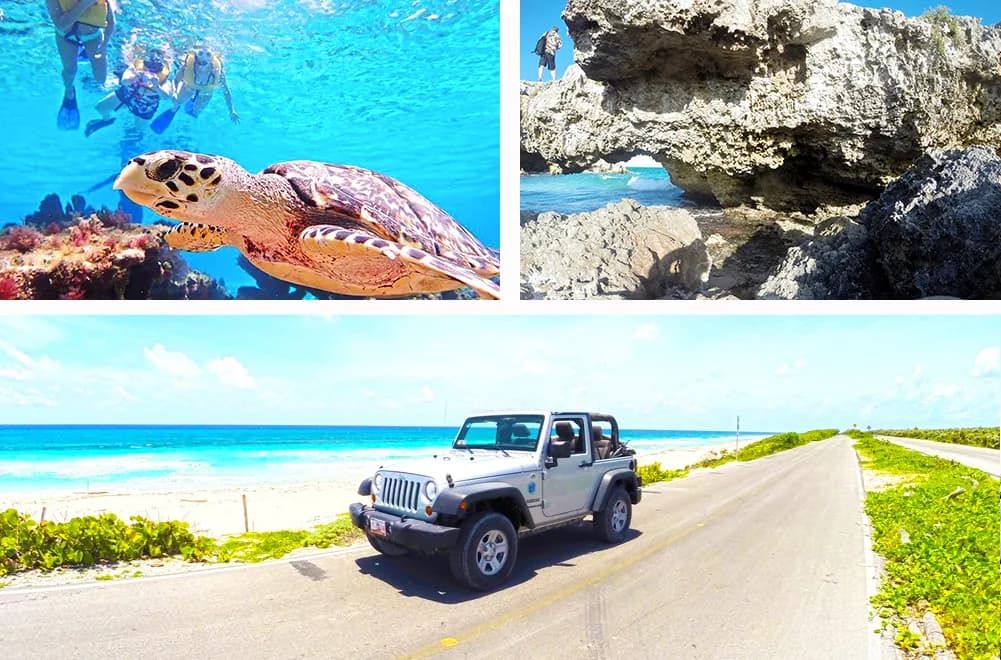Cozumel Custom Private Jeep Discovery - cozumel cruise excursions net private jeep tour no logo in Cozumel