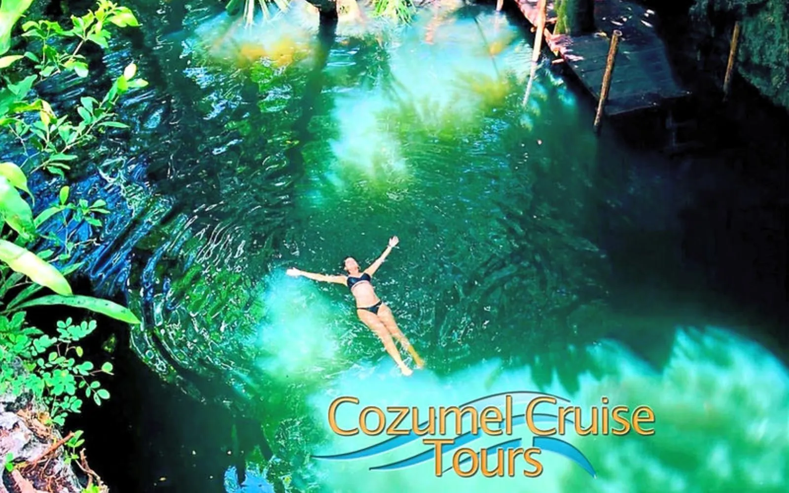 Cenote Chempita Jade Cavern Cozumel Mexico